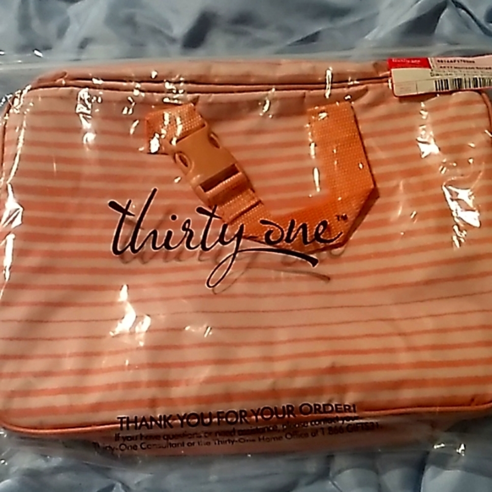 31 travel bag, horizon stripe